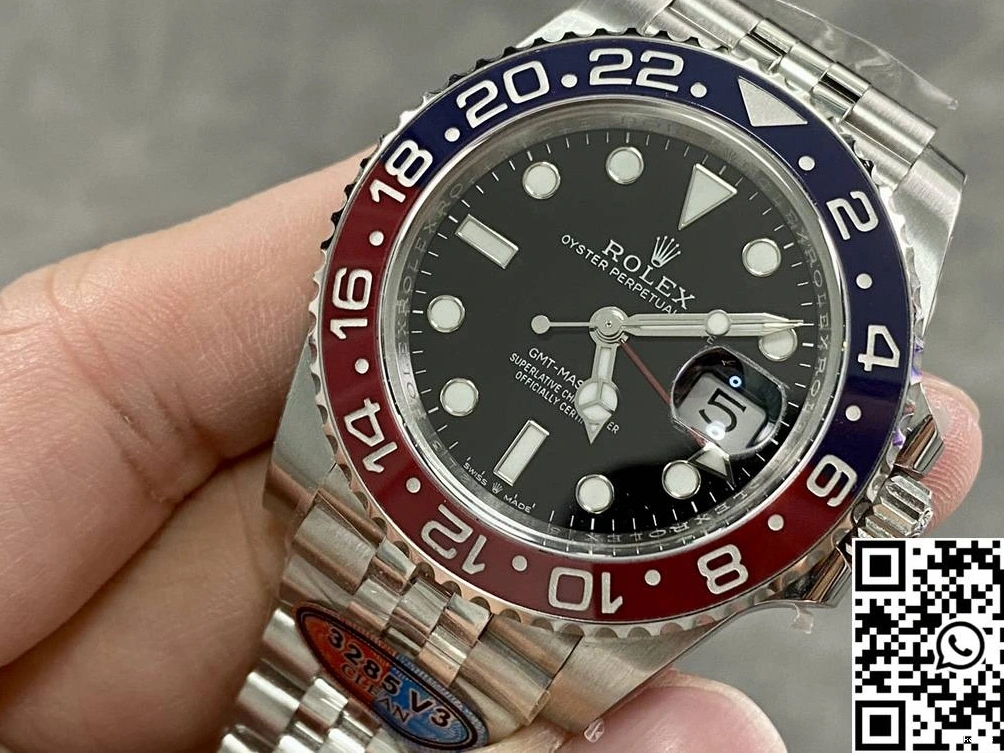 GMT Rolex Dial Clean M126710BLRO-0001 II Master Factory V3 Black 0405